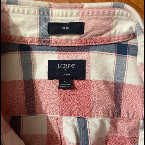 JCREW XL Slim Jaspe Long Sleeve Shirt Button Down - Picture 2 of 3